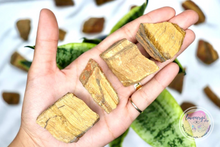 Load image into Gallery viewer, raw rough gold tiger's eye