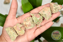 Load image into Gallery viewer, raw rough unakite
