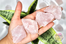 Load image into Gallery viewer, raw rough rose quartz
